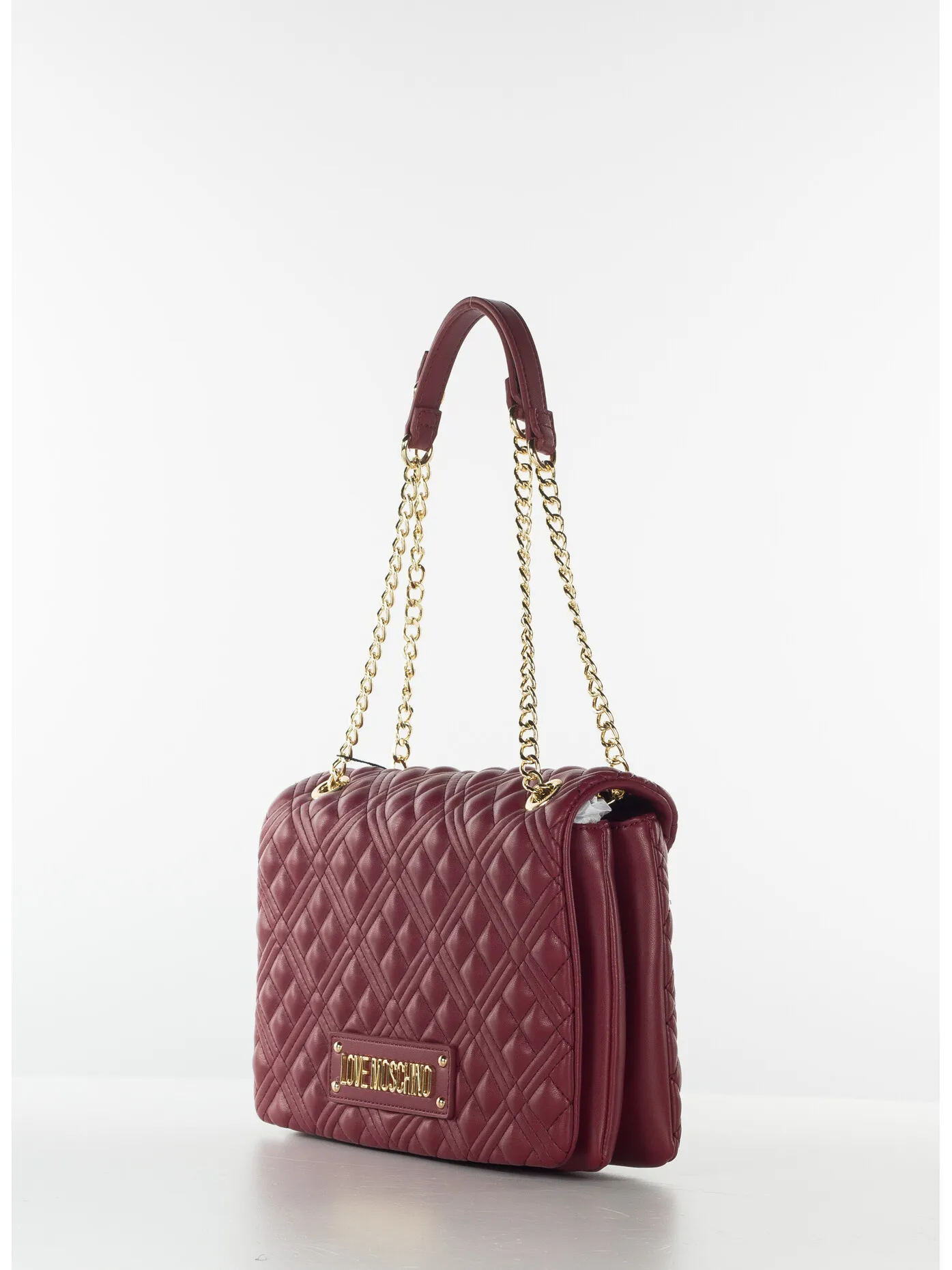     -LOVE MOSCHINO    -BORSA A TRACOLLA TRAPUNTATA-