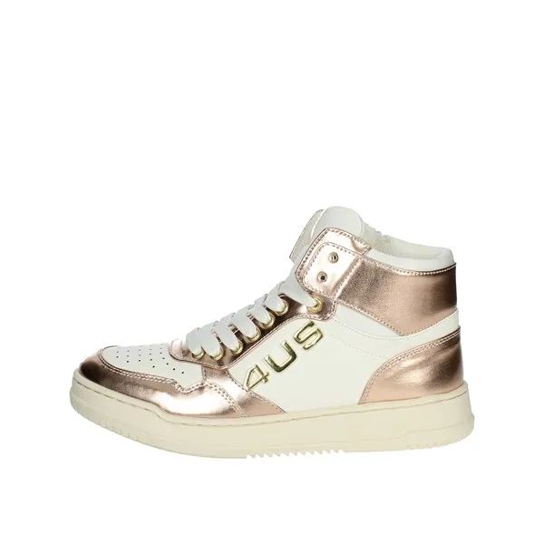 4US PACIOTTI  SNEAKERS ALTA 42521 BIANCO