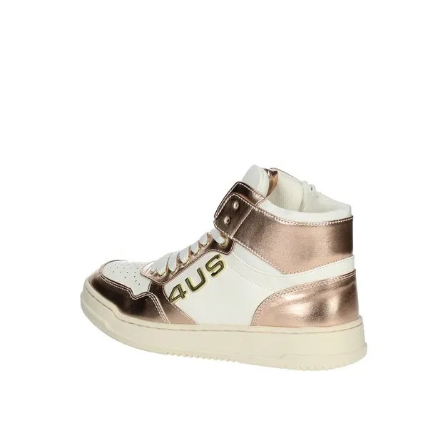 4US PACIOTTI  SNEAKERS ALTA 42521 BIANCO