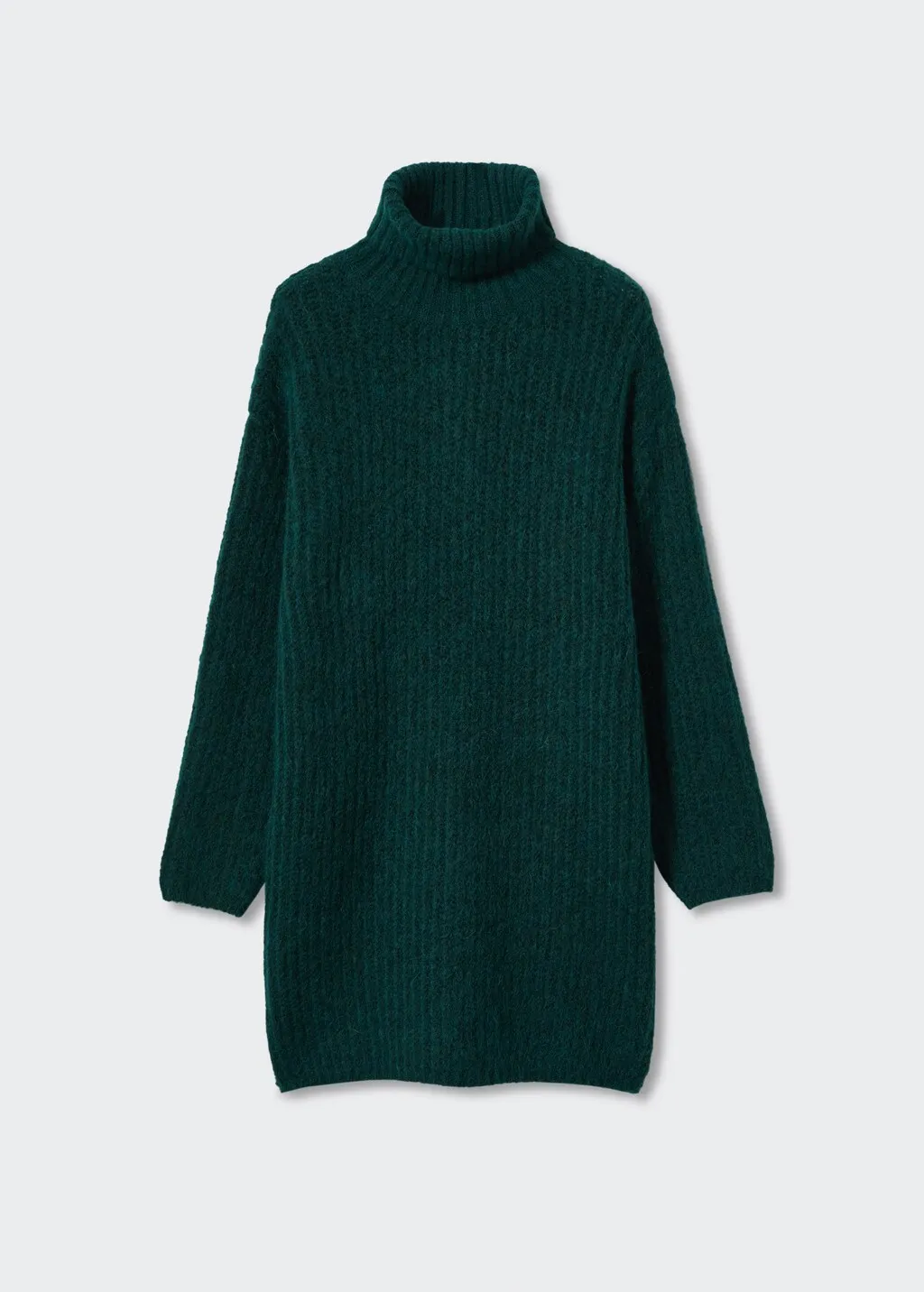 Abito maglia collo risvolto