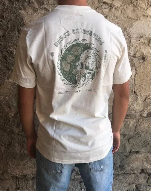 Arbor maglietta manica corta da uomo Badlands Tee bianco