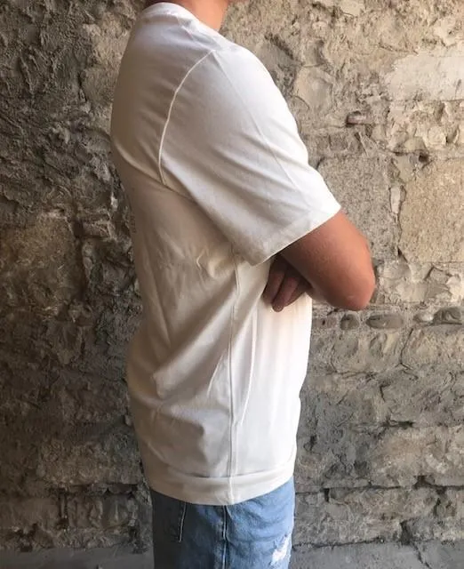 Arbor maglietta manica corta da uomo Badlands Tee bianco