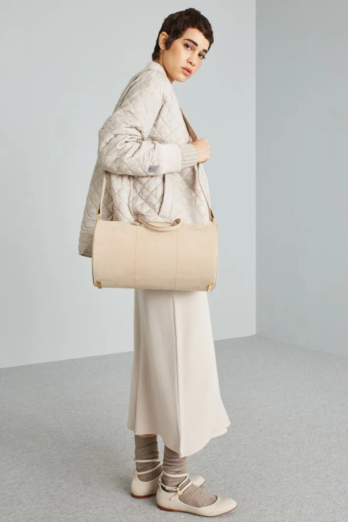 Bauletto in suede