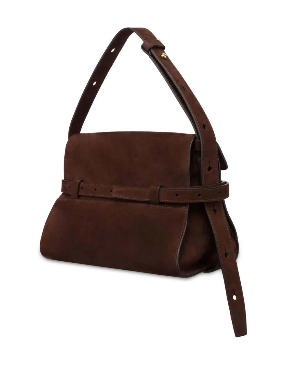 Borsa a tracolla in pelle Moschino con cintura