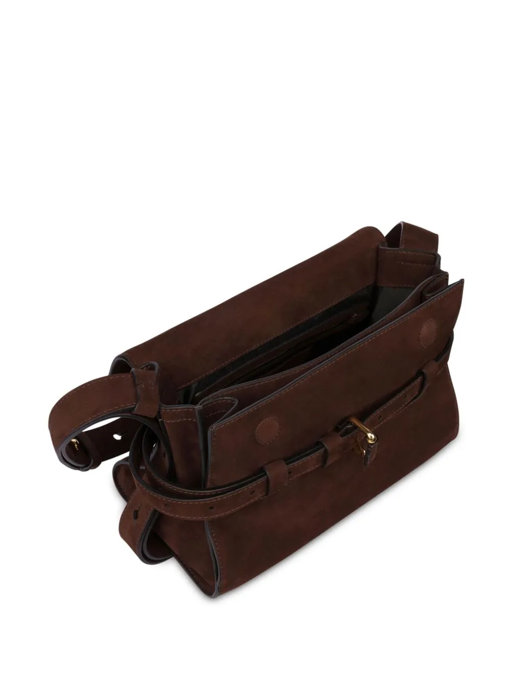 Borsa a tracolla in pelle Moschino con cintura