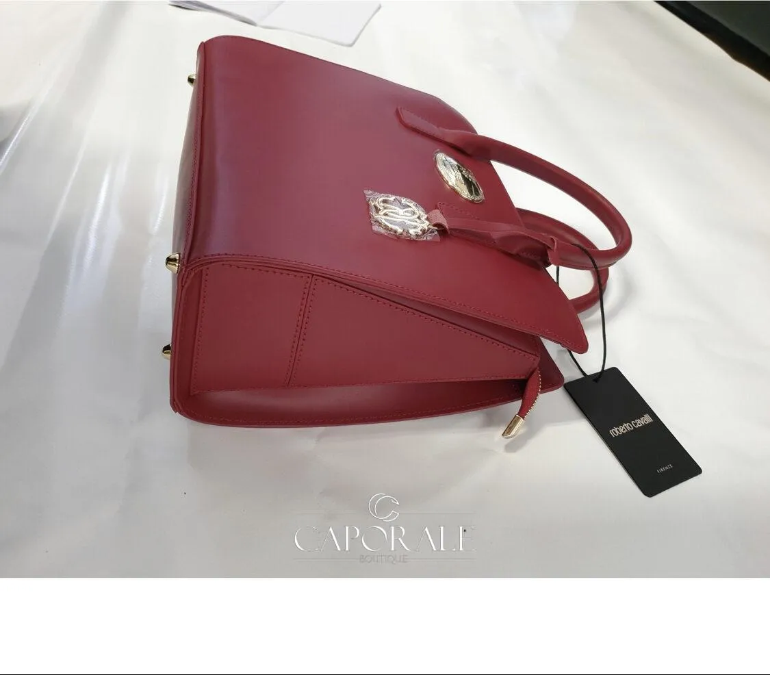 Borsa Ruga L130 Roberto Cavalli Bordeaux