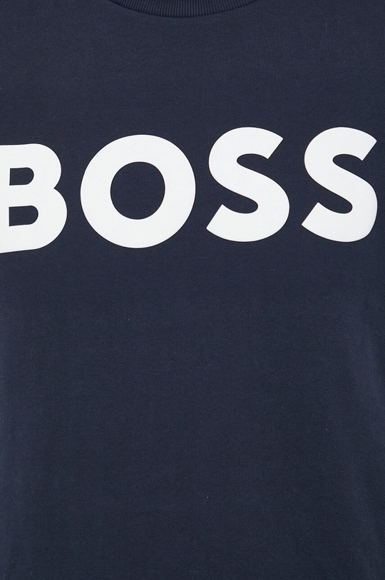 BOSS felpa in cotone BOSS ORANGE