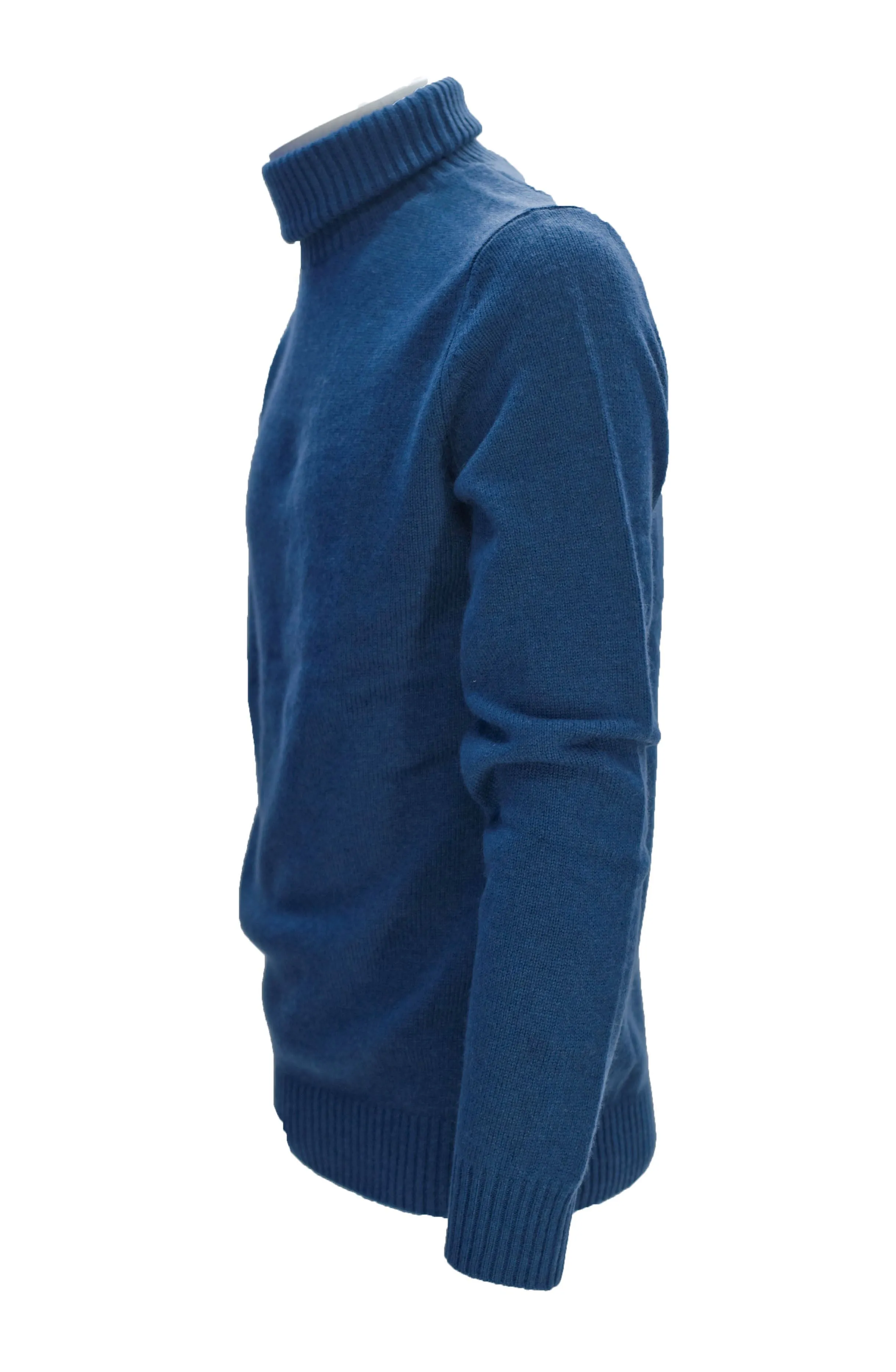 Bramante  Maglia collo alto Blu avion     