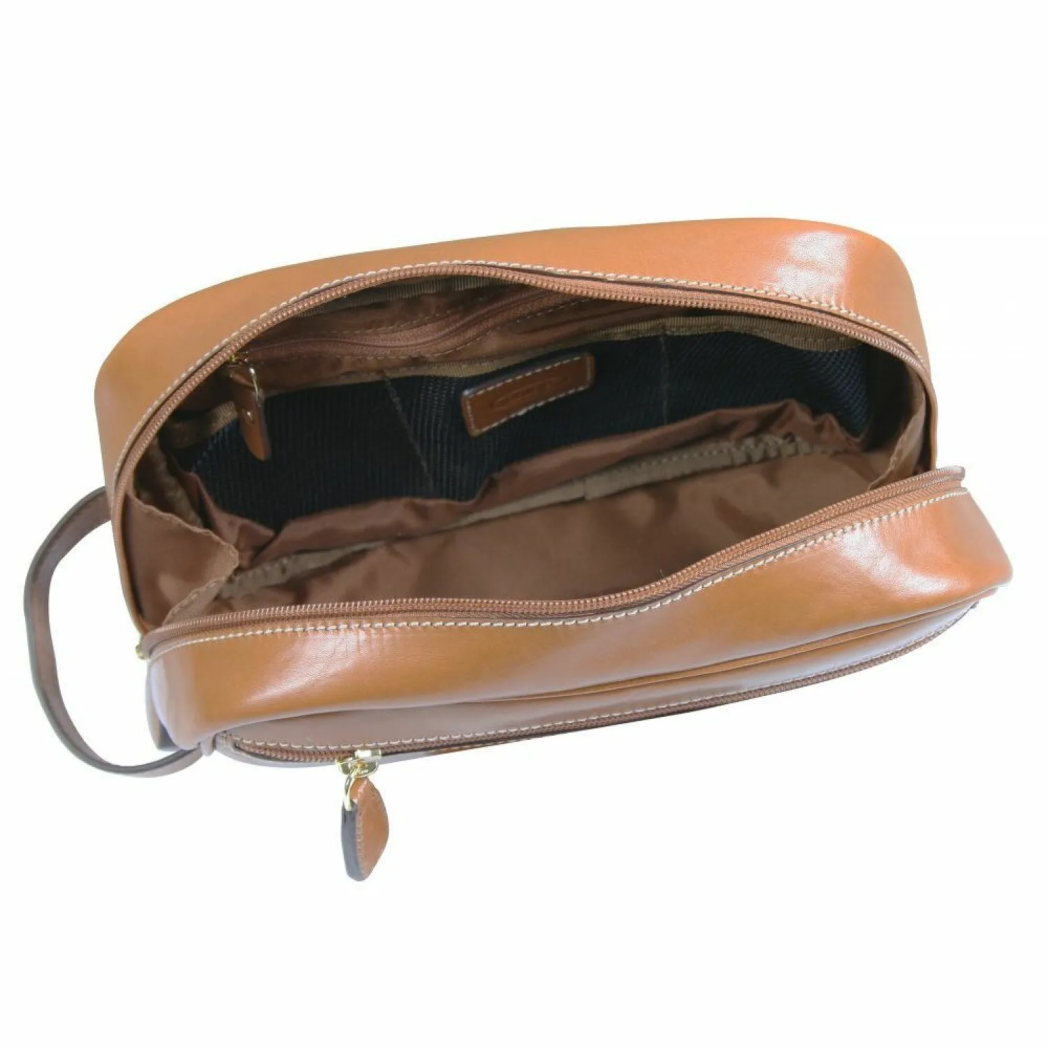 Bric's Life Pelle Borsa da toilette Pelle 25 cm