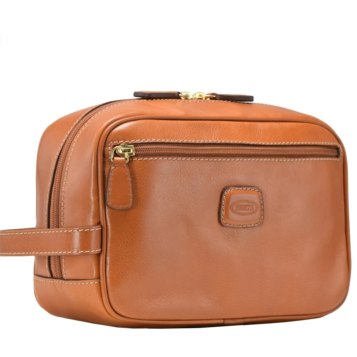 Bric's Life Pelle Borsa da toilette Pelle 25 cm