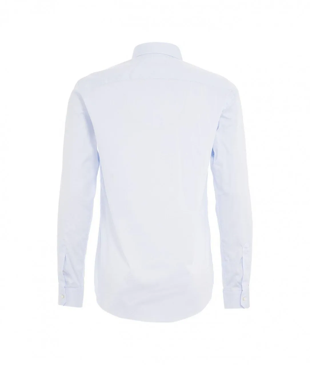 Camicia in cotone azzurro azzurro