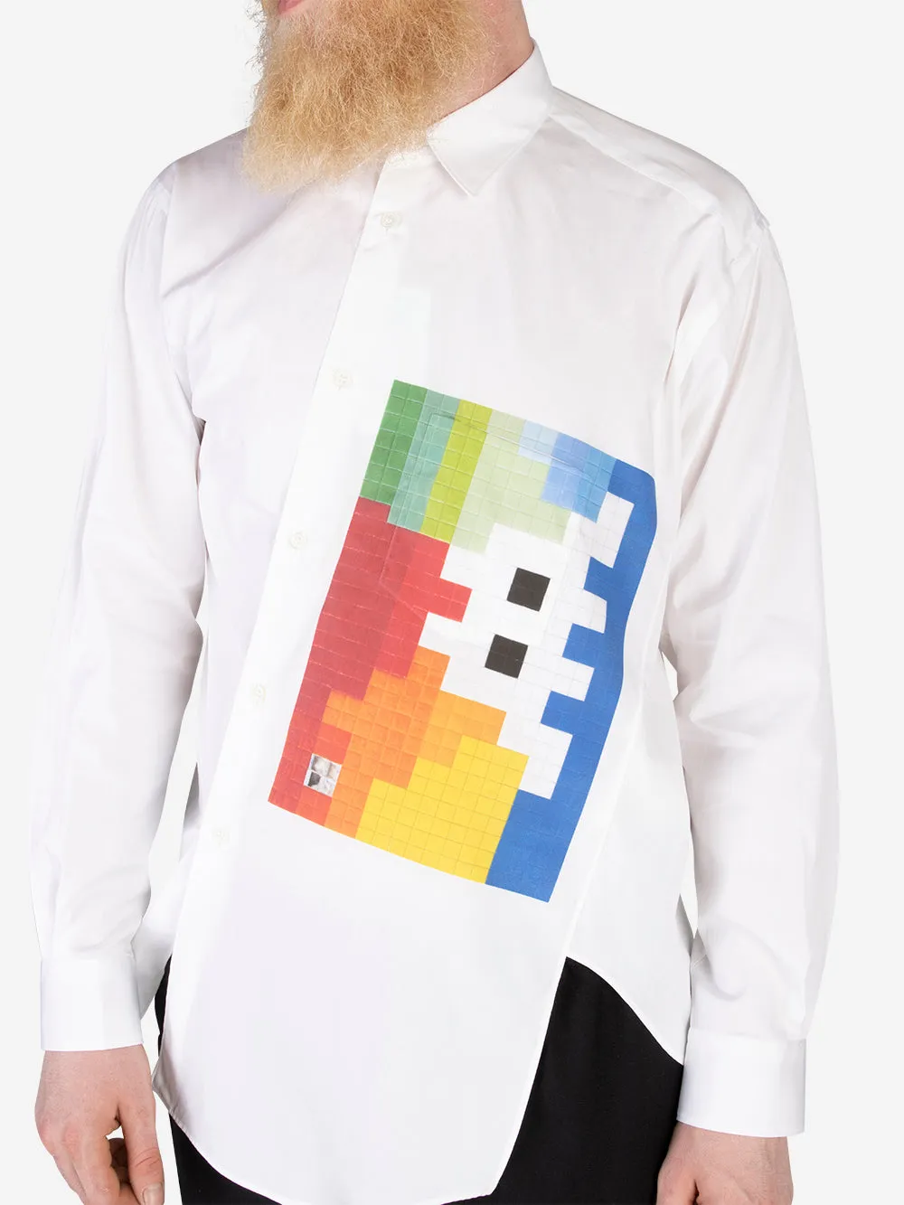 Camicia in poplin Invader