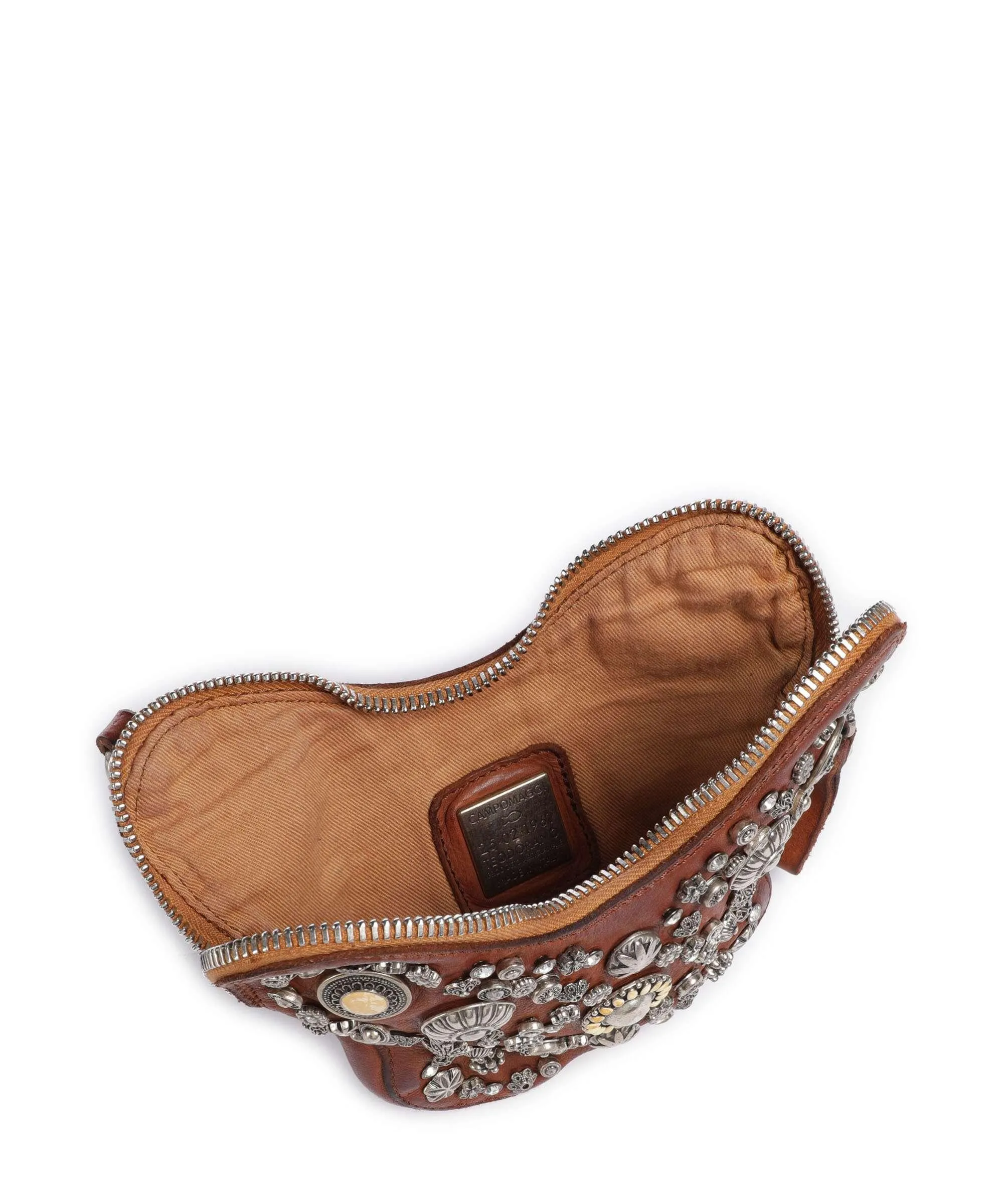  Campomaggi Borsa a tracolla pelle bovina cognac  