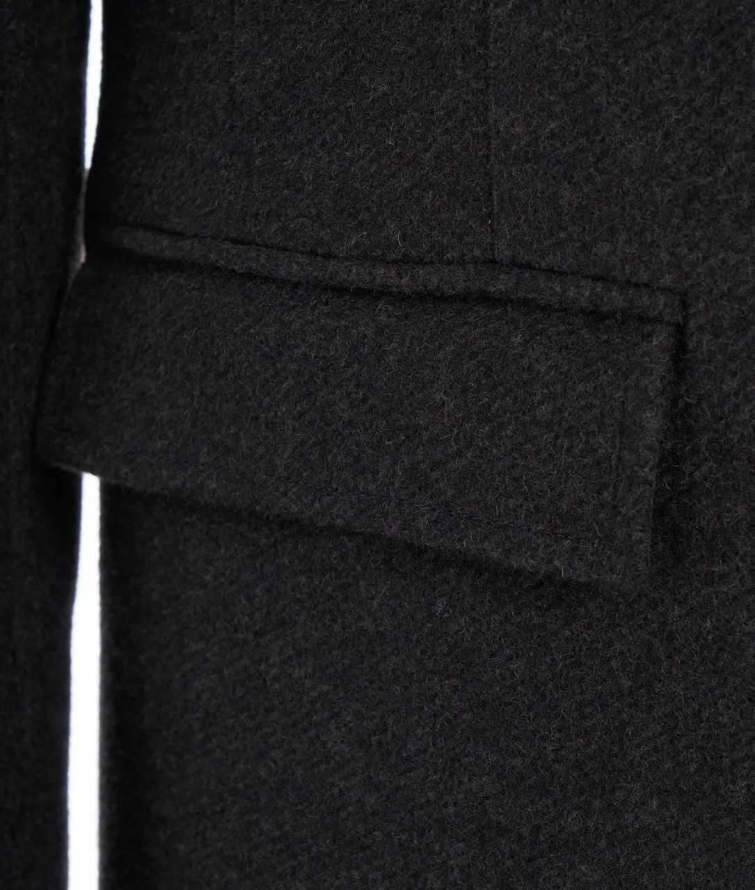 Cappotto con imbottitura grigio scuro grigio scuro