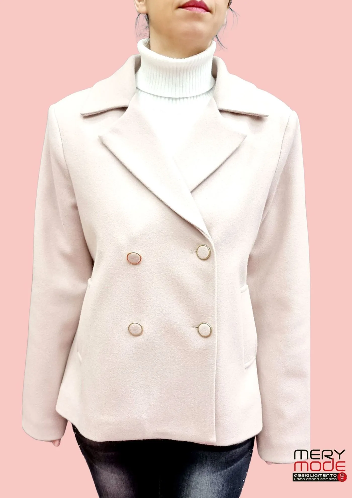 Cappotto corto donna EXSY: 041373