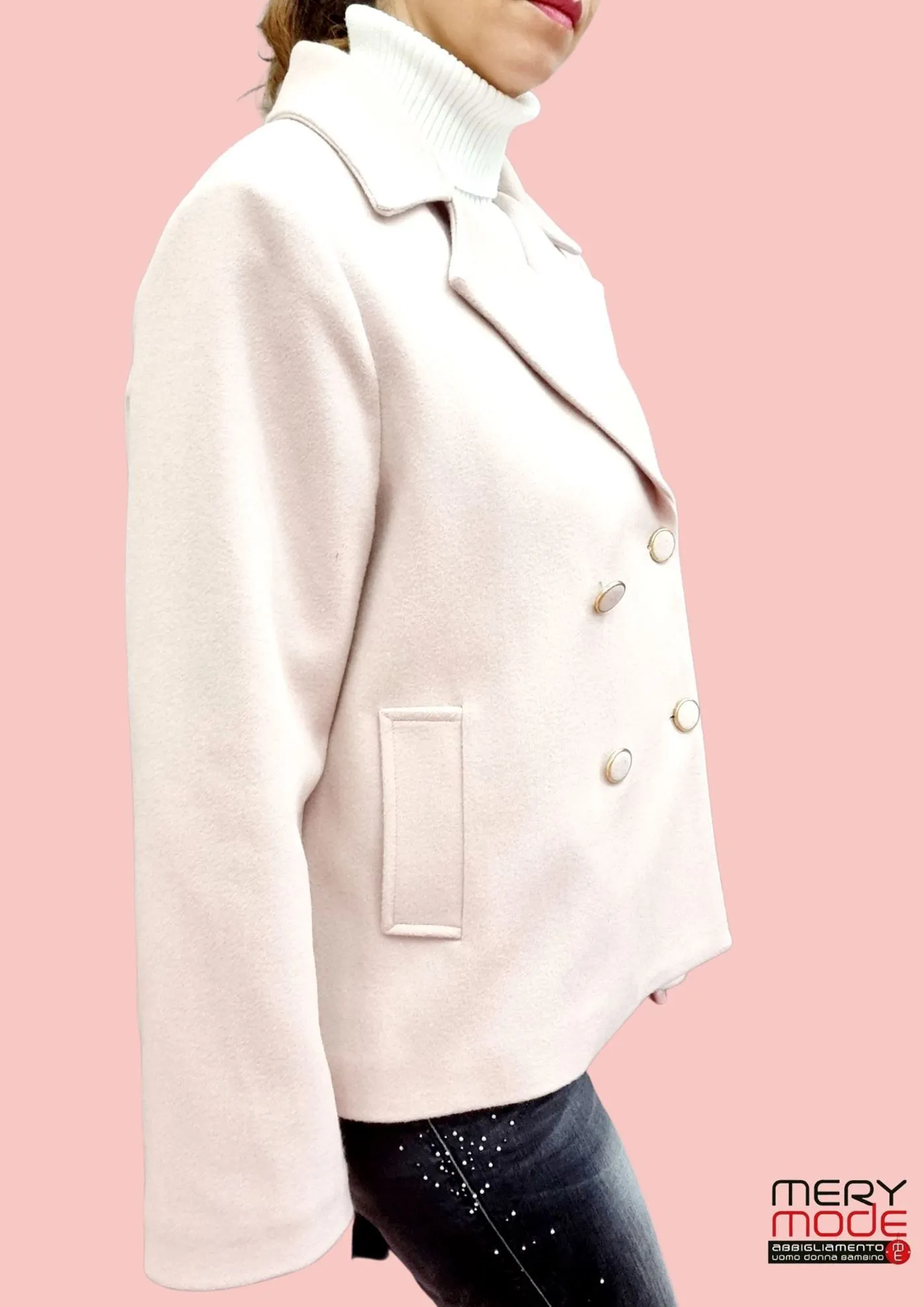 Cappotto corto donna EXSY: 041373