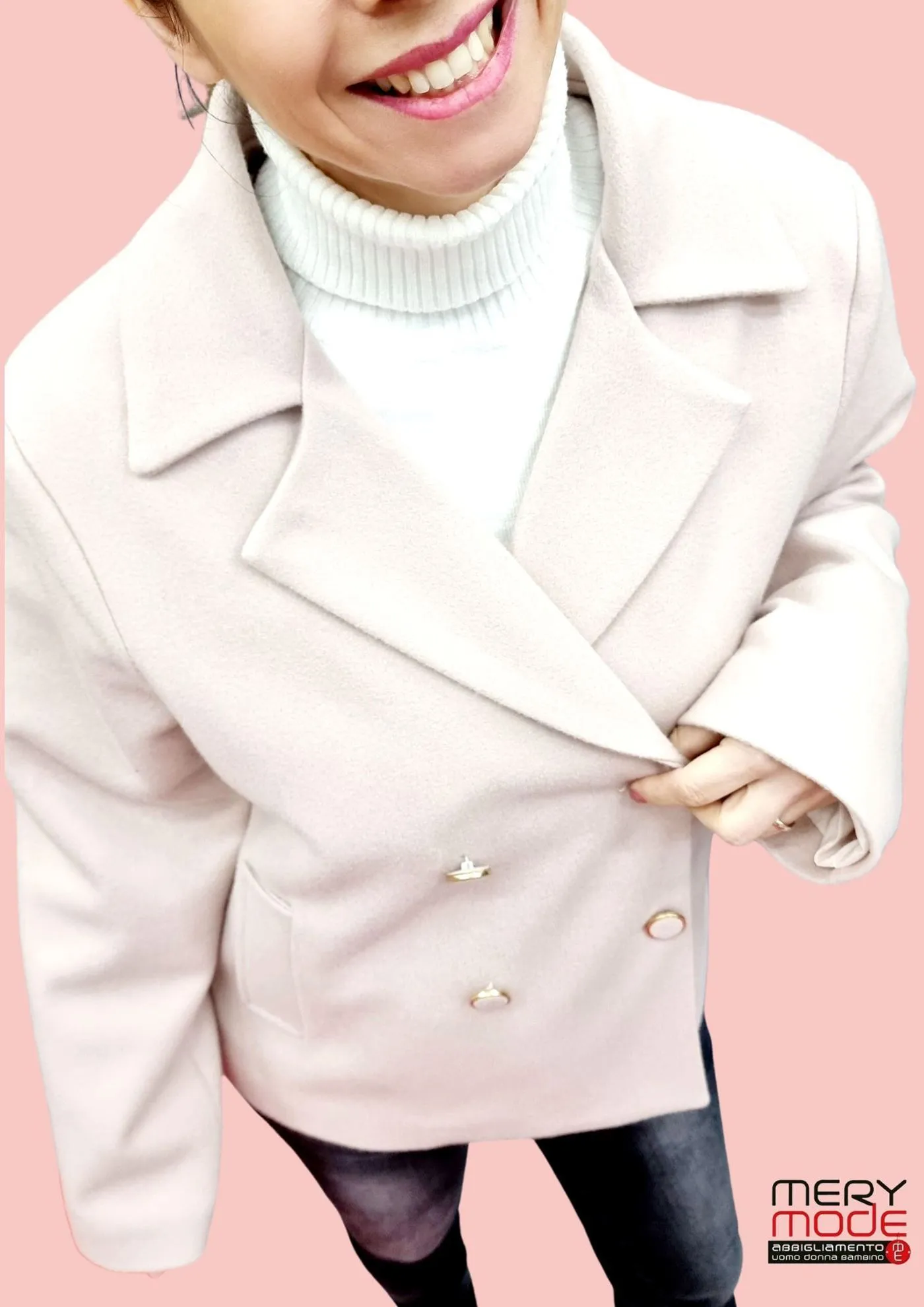 Cappotto corto donna EXSY: 041373