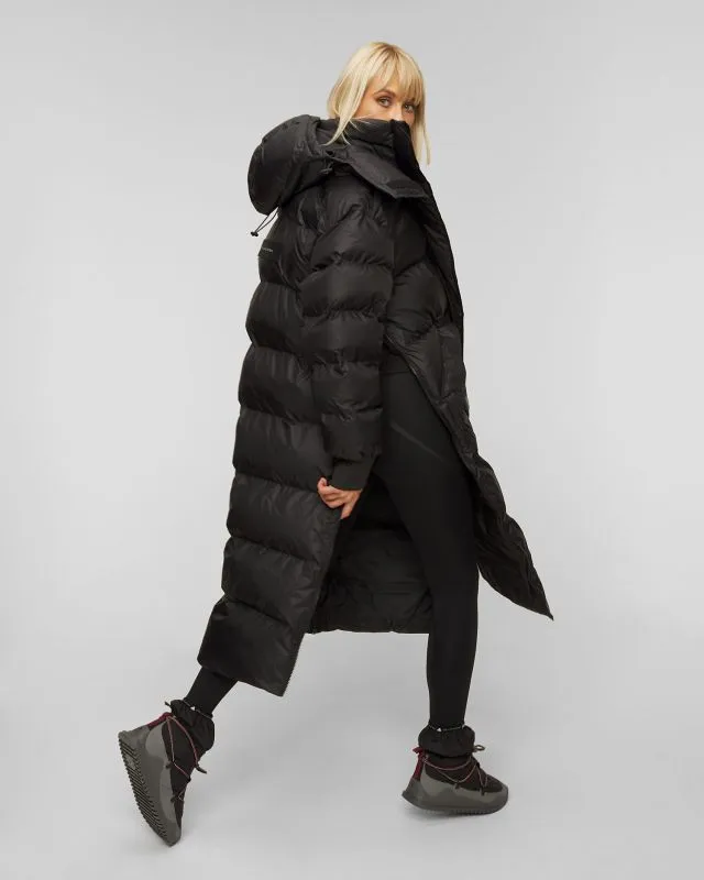Cappotto nero da donna Adidas by Stella McCartney Puffa