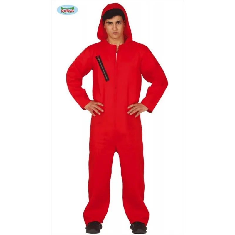 Costume la casa di cart  tuta rossa