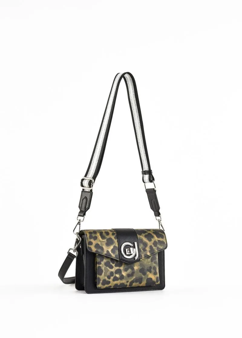 Crossbody con stampa animalier