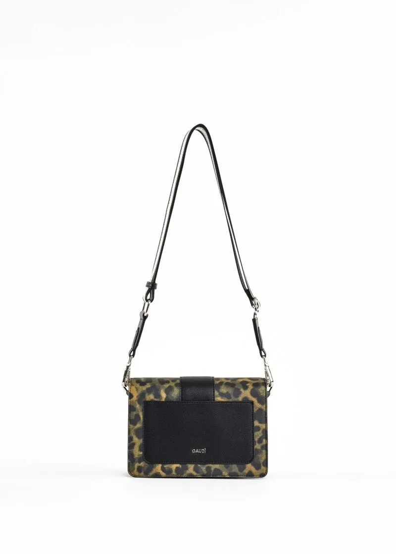 Crossbody con stampa animalier