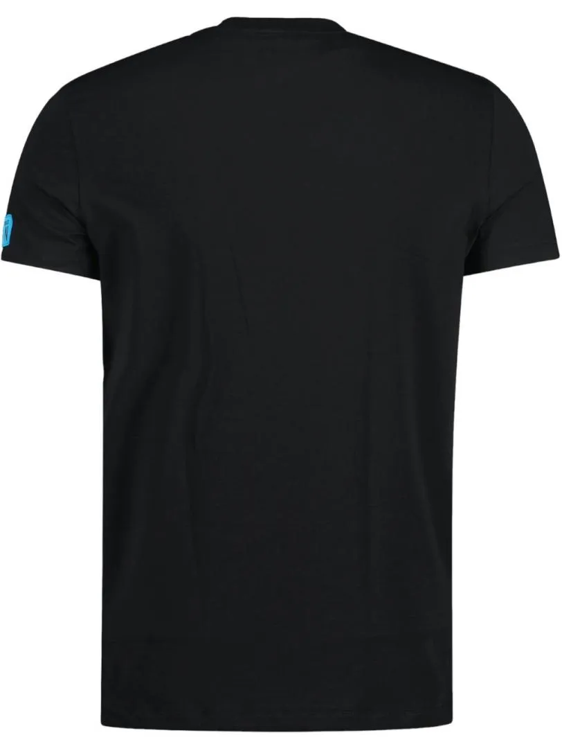 D9M204480 BASIC T-SHIRT Nero Azzurro
