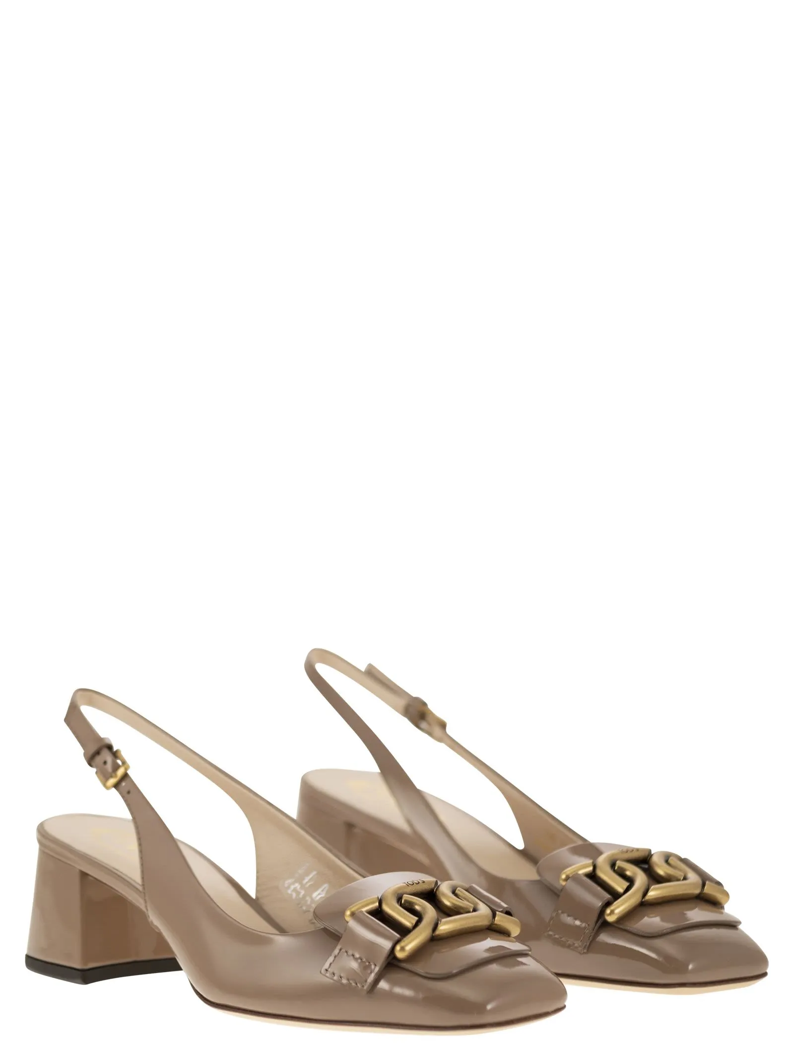 Décolleté Slingback Kate in vernice