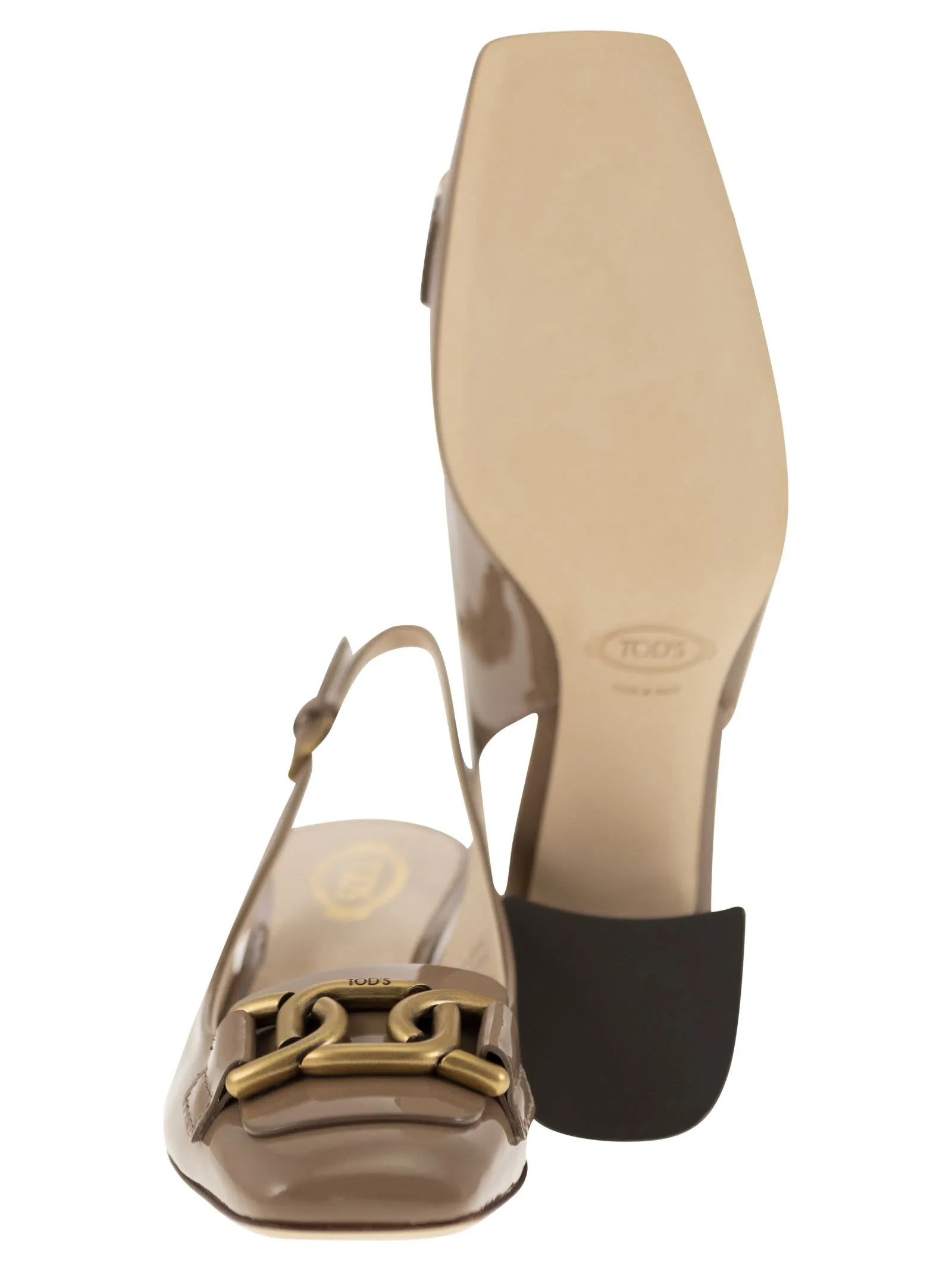 Décolleté Slingback Kate in vernice