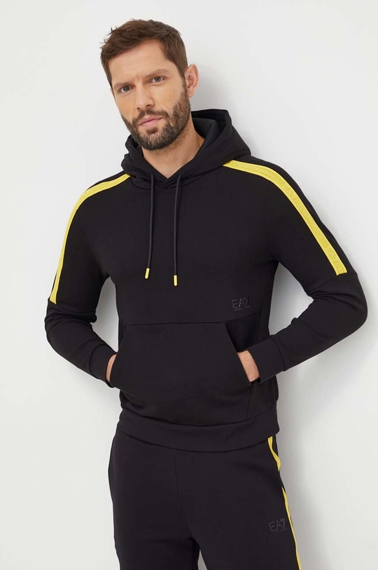 EA7 Emporio Armani felpa in cotone