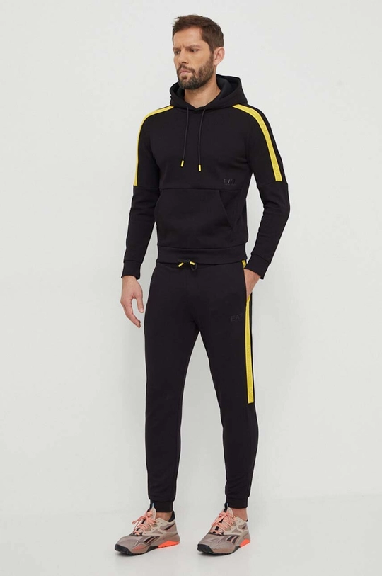 EA7 Emporio Armani felpa in cotone