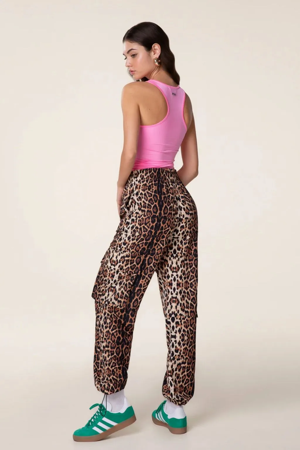 EFFEK PANTALONE CARGO ANIMALIER 0464-X01