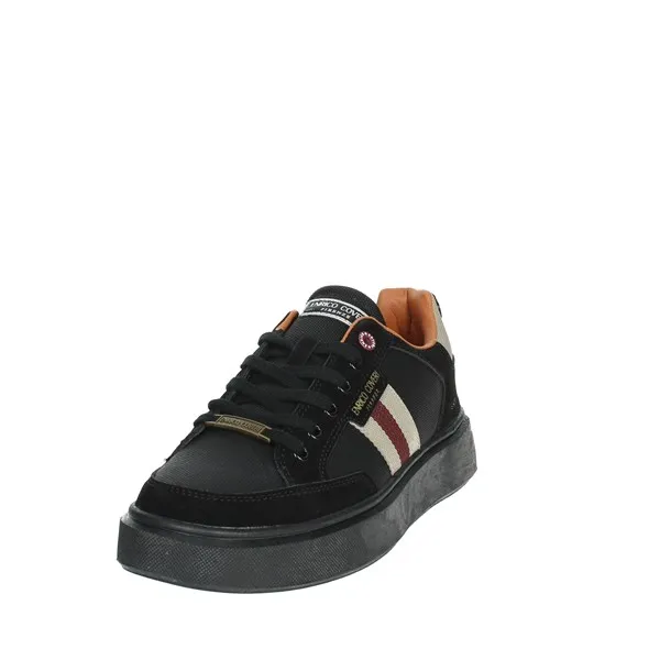 ENRICO COVERI  SNEAKERS BASSA ECM324265 NERO