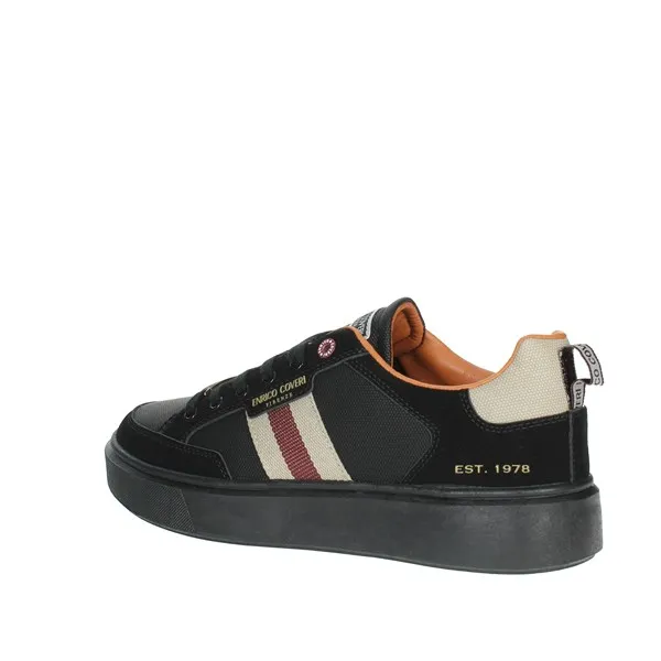 ENRICO COVERI  SNEAKERS BASSA ECM324265 NERO