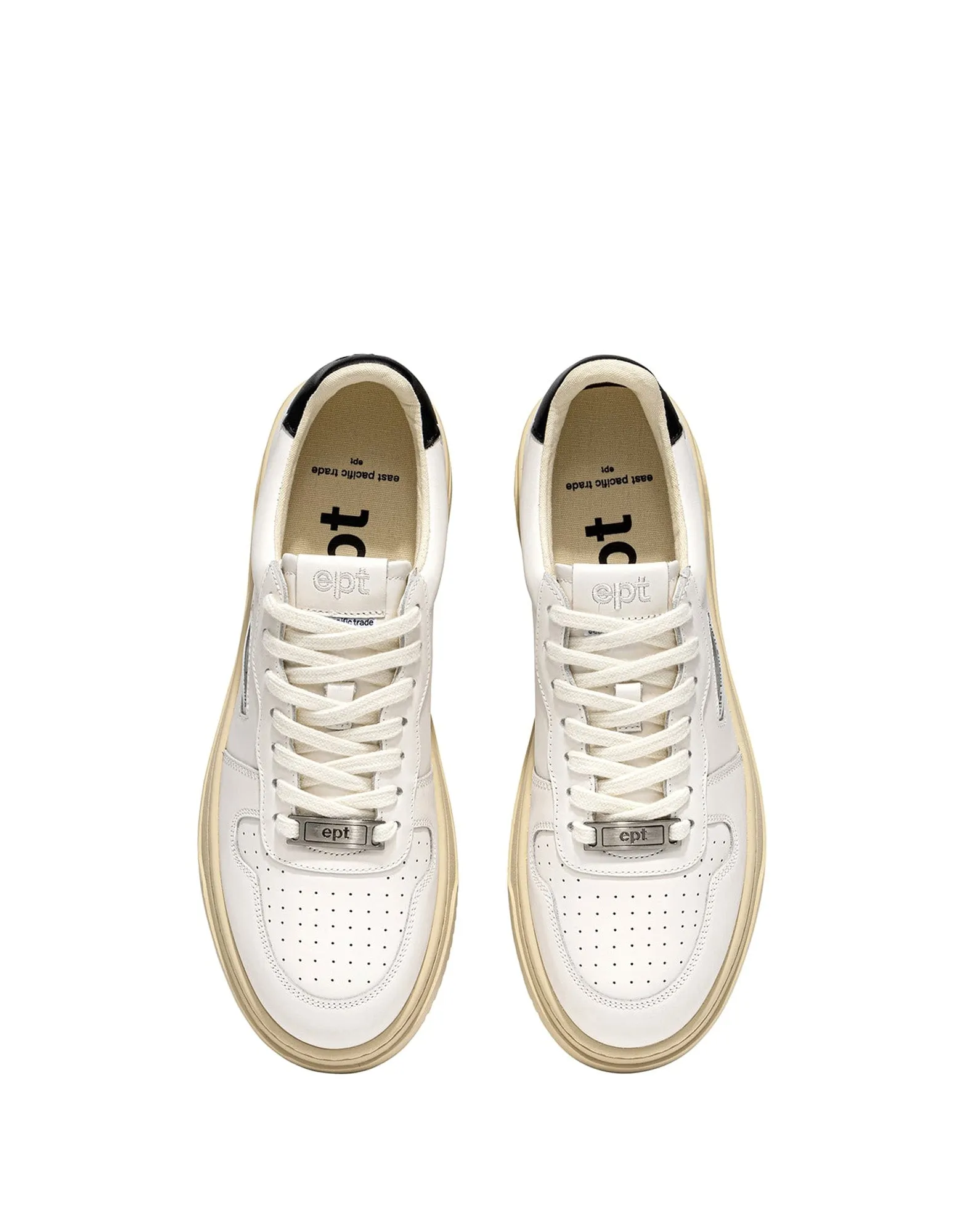 EPT Sneakers Court Leather Black/Off White