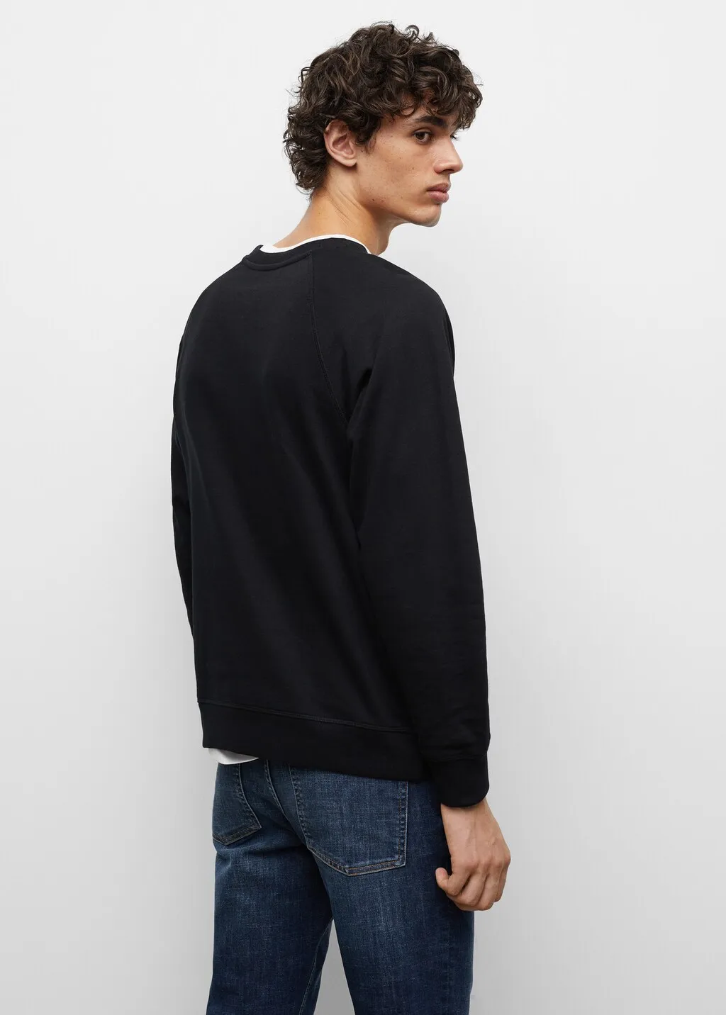 Felpa basic di cotone