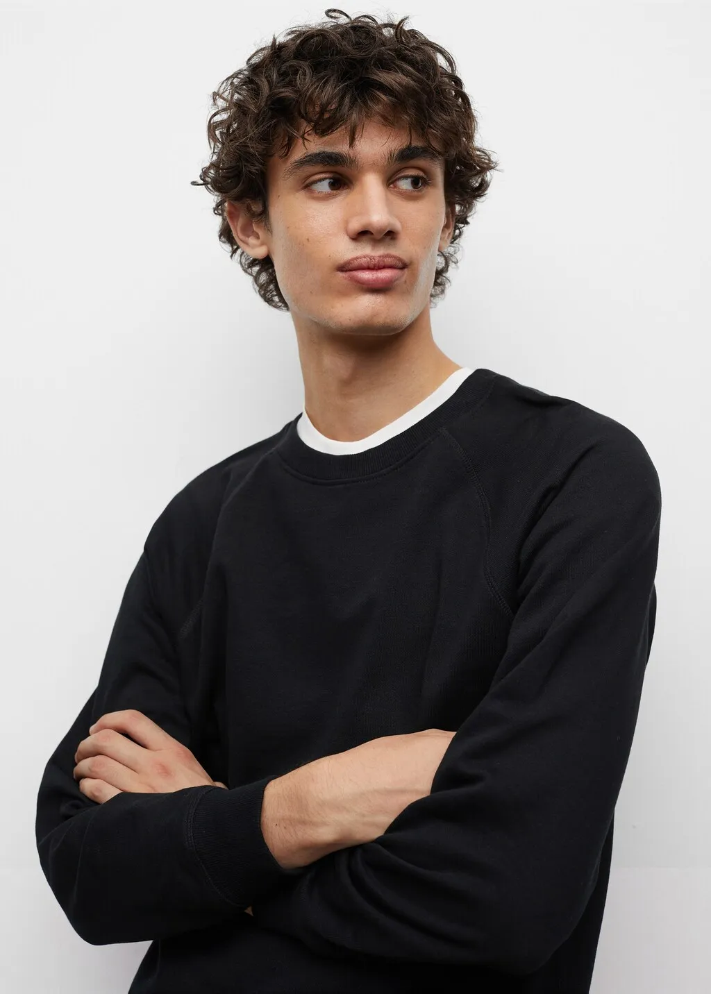 Felpa basic di cotone