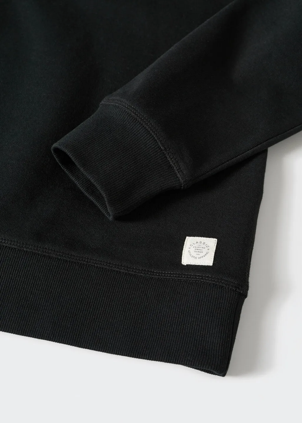 Felpa basic di cotone