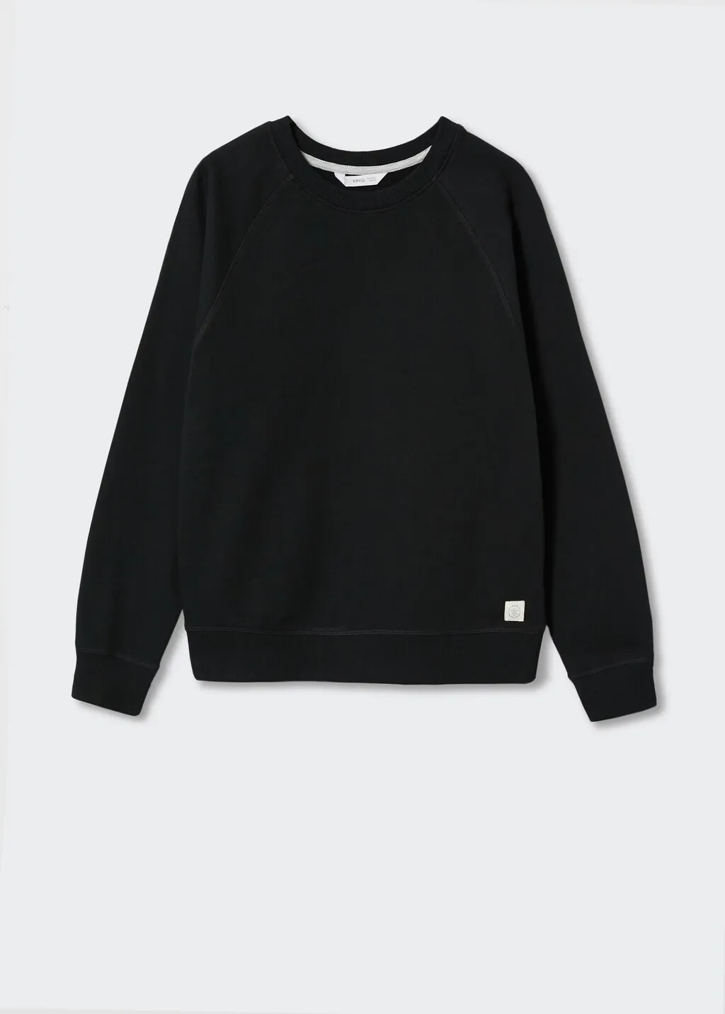 Felpa basic di cotone