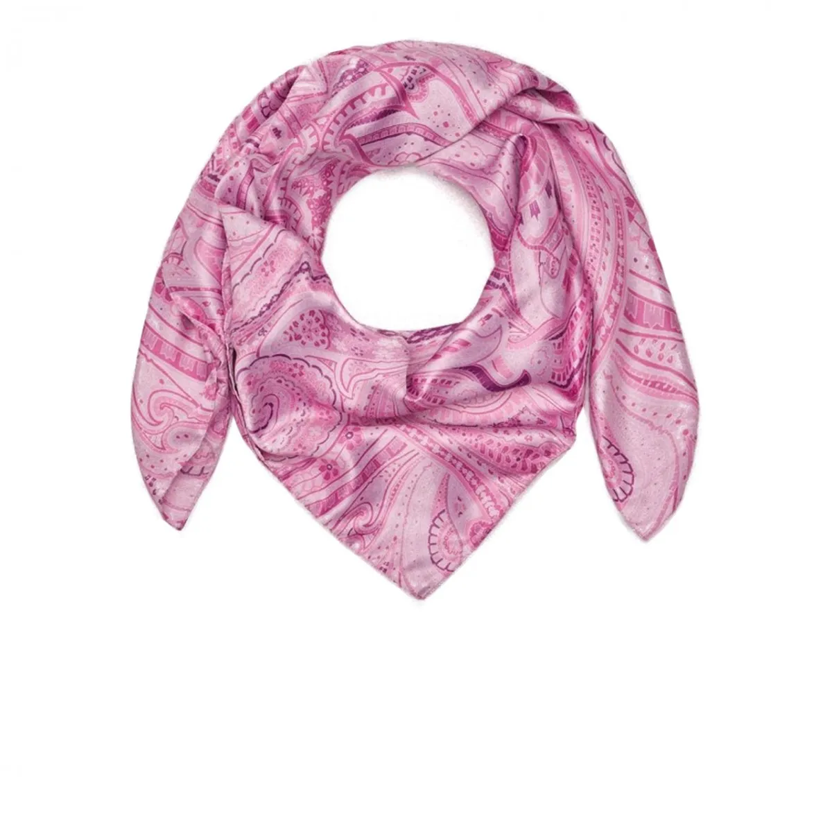 Foulard Con Stampa Paisley