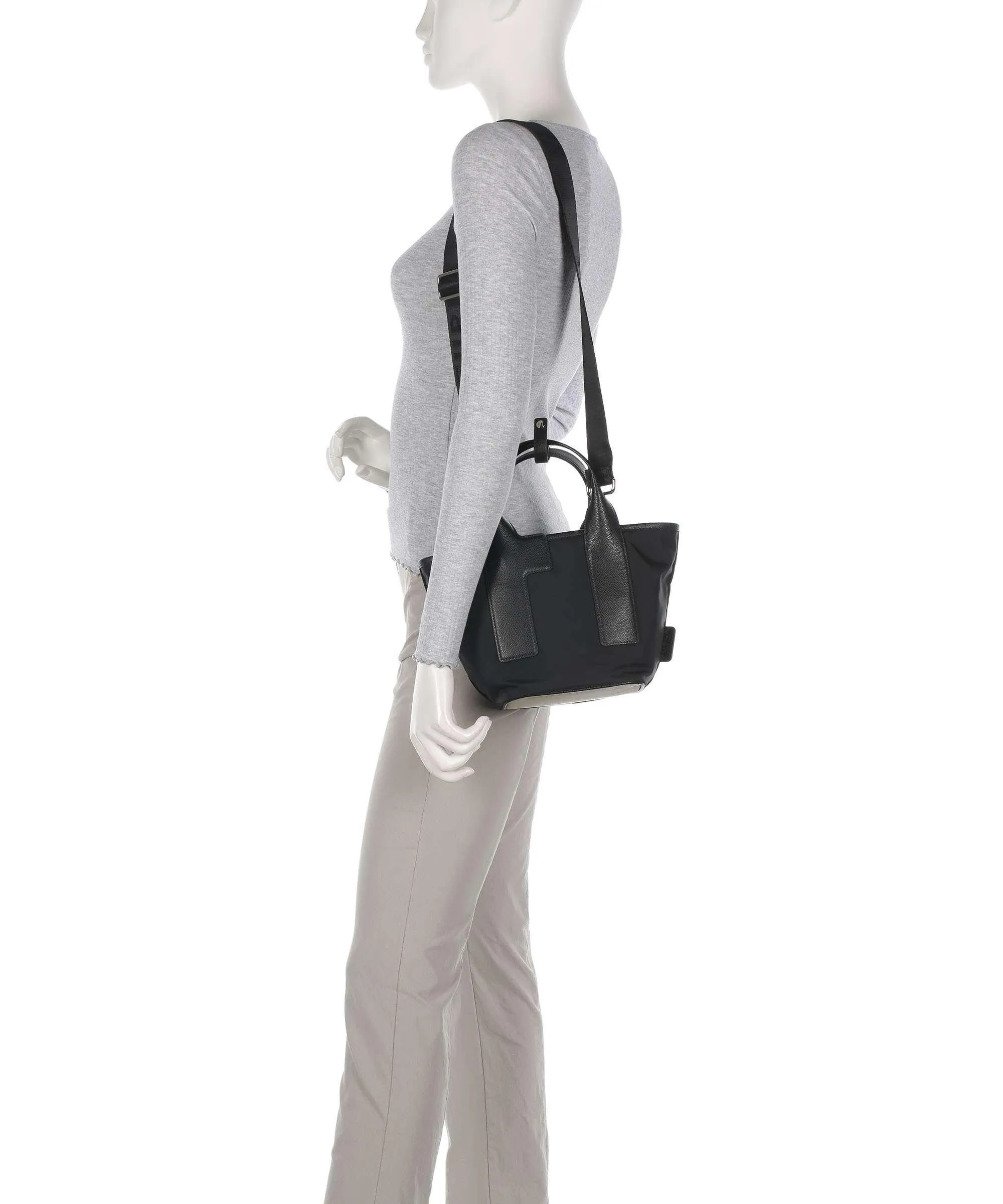  Furla Arco Fly S Borsa a tracolla nylon nero  