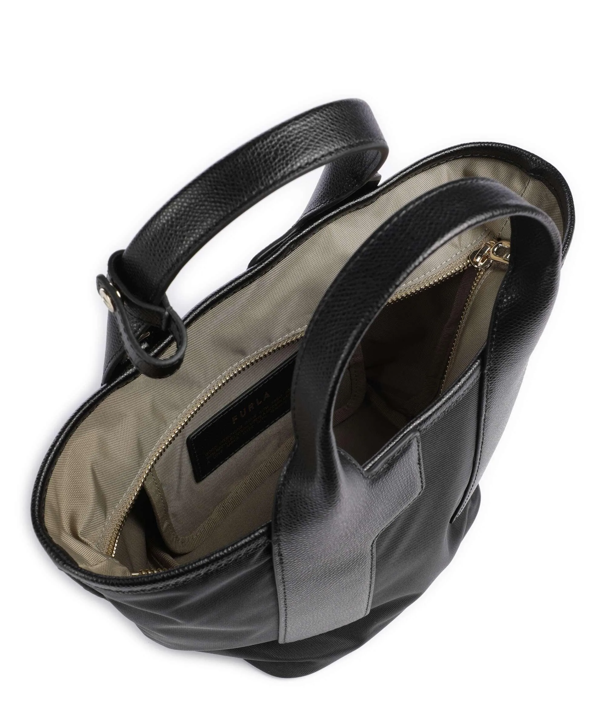  Furla Arco Fly S Borsa a tracolla nylon nero  