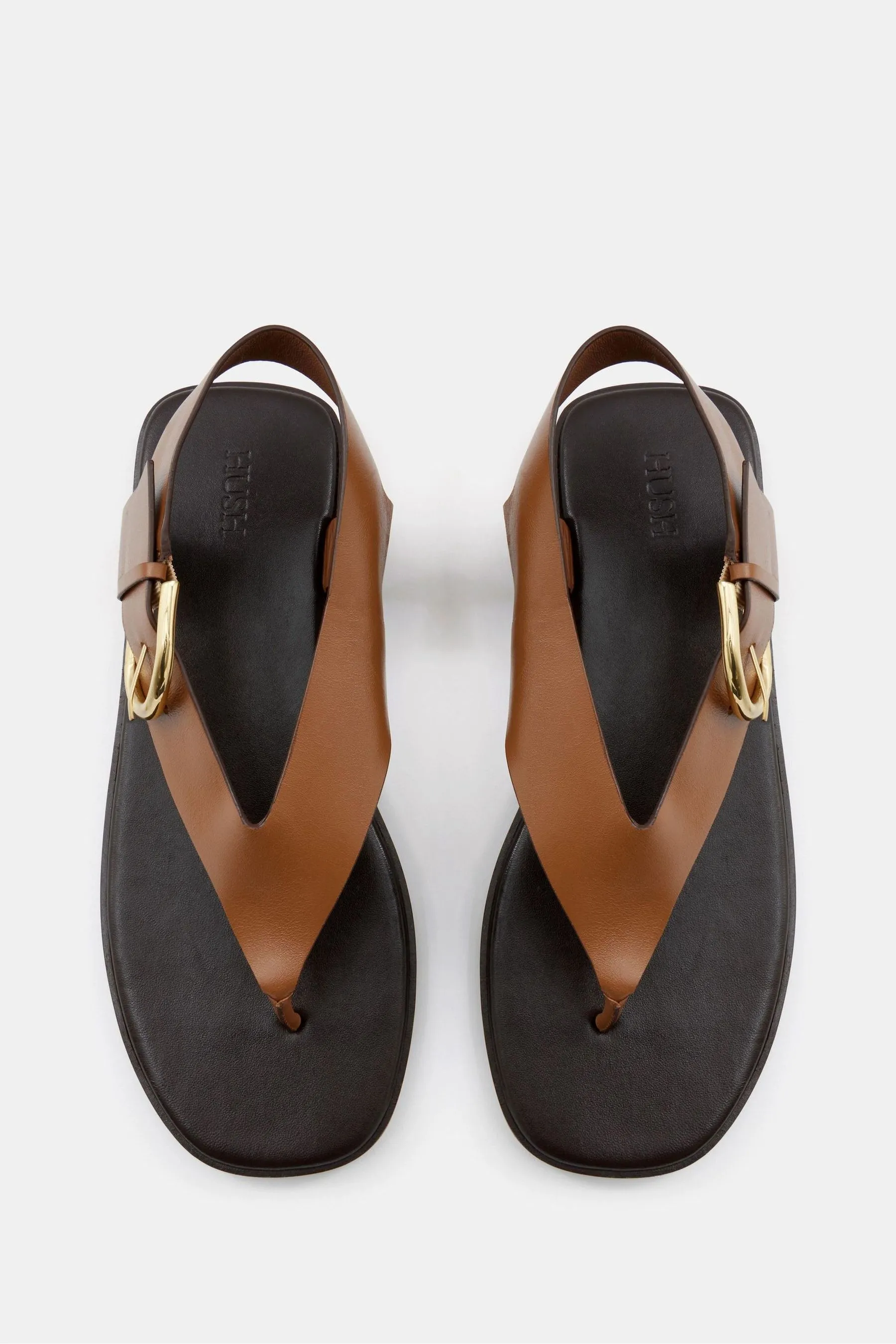 Hush Brinley - Sandali infradito con fibbia