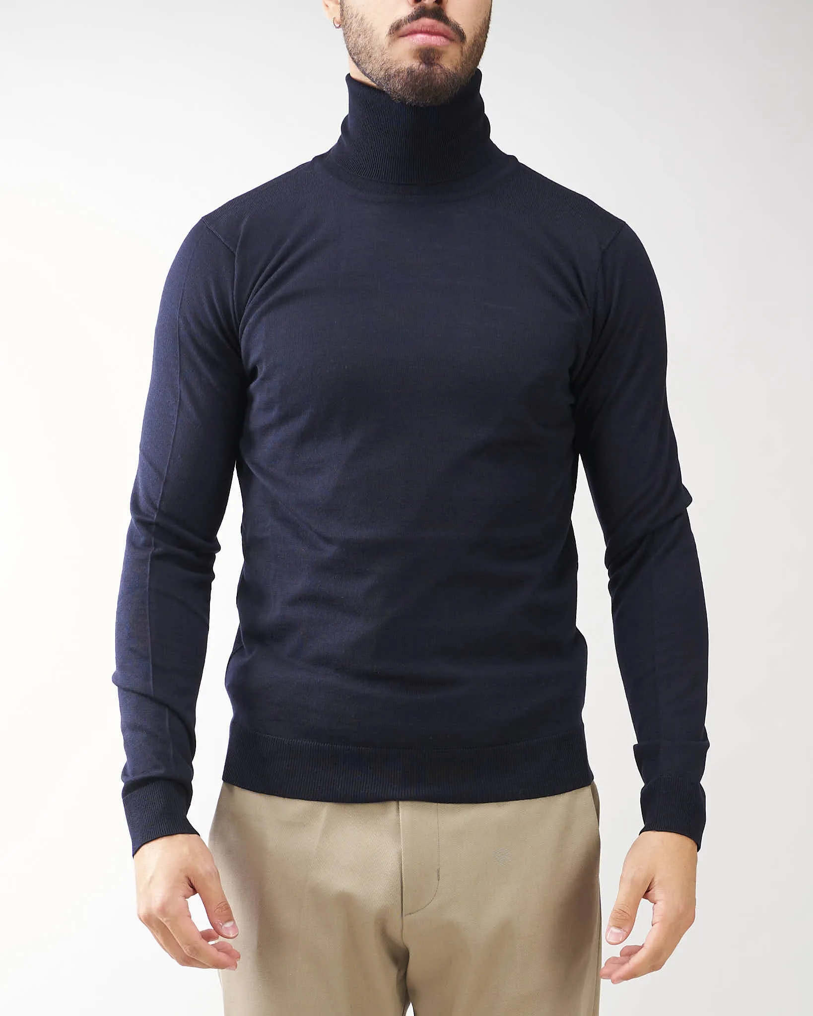 JEORDIE'S Maglia collo alto in lana merinos Jeordie's