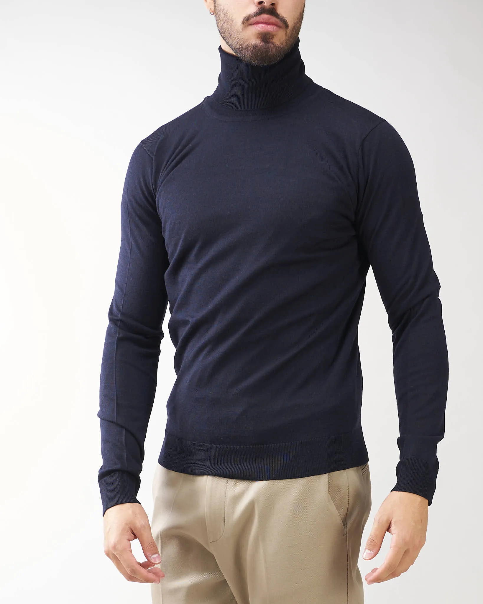 JEORDIE'S Maglia collo alto in lana merinos Jeordie's
