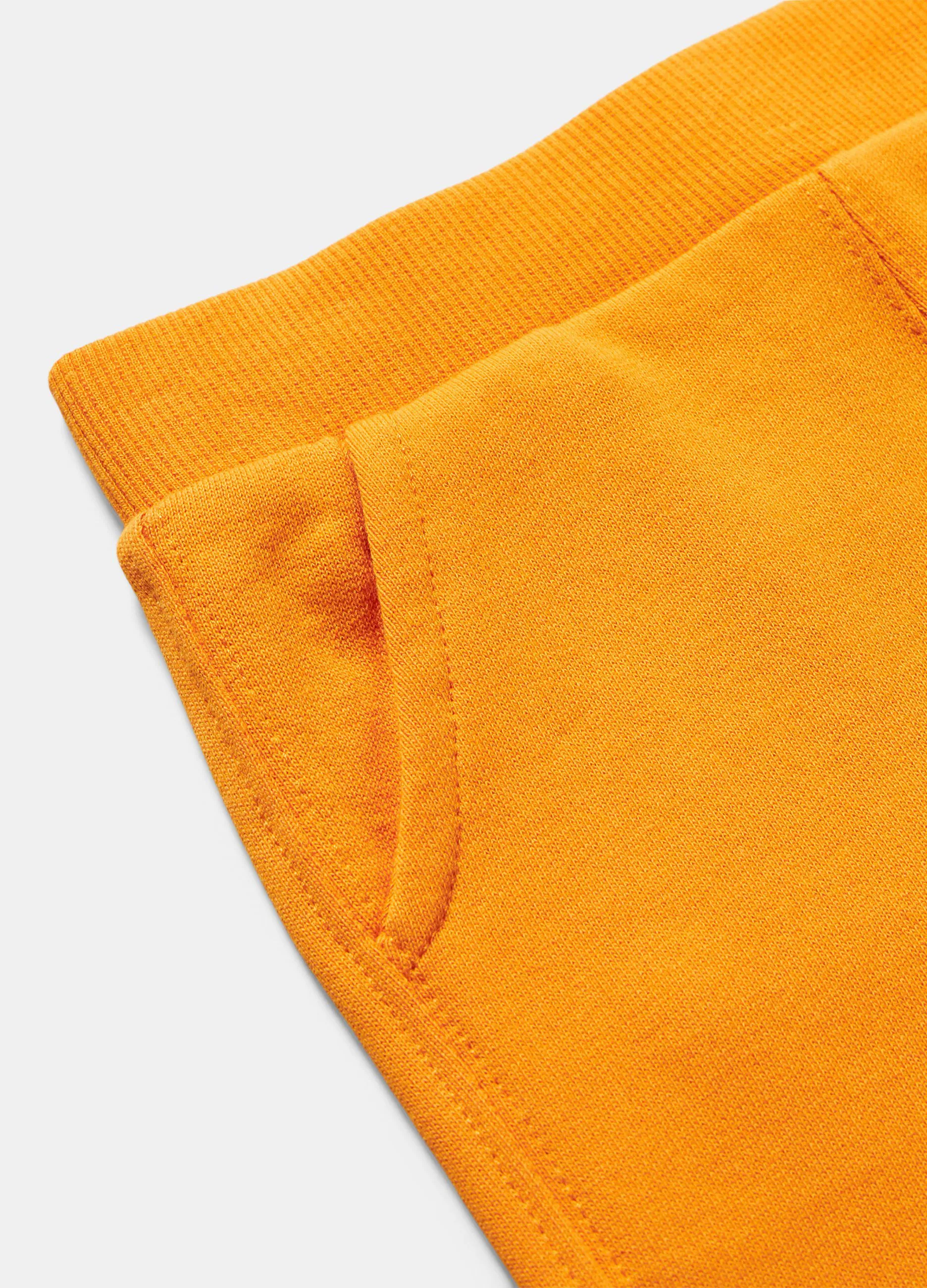 Joggers in felpa di puro cotone neonato