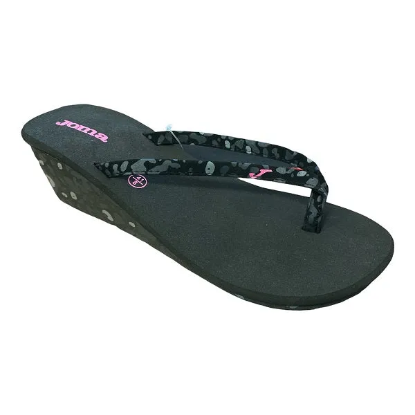 Joma women's flip-flop slipper with rise S.Paris 401 black purple