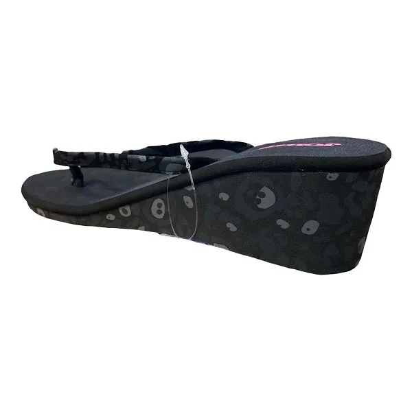Joma women's flip-flop slipper with rise S.Paris 401 black purple