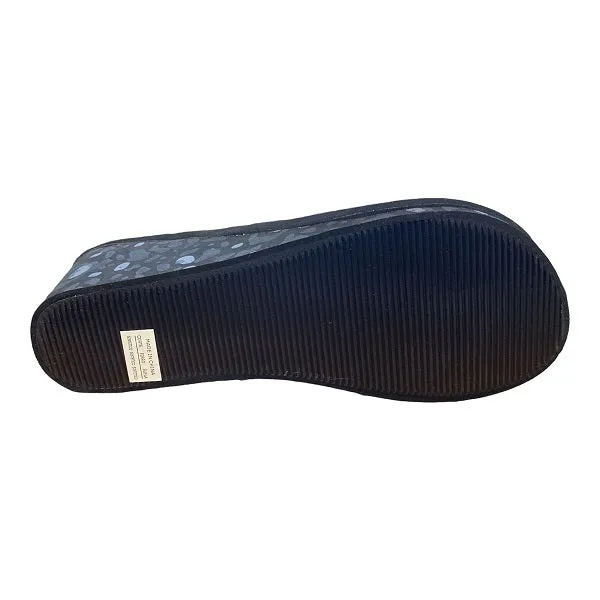 Joma women's flip-flop slipper with rise S.Paris 401 black purple