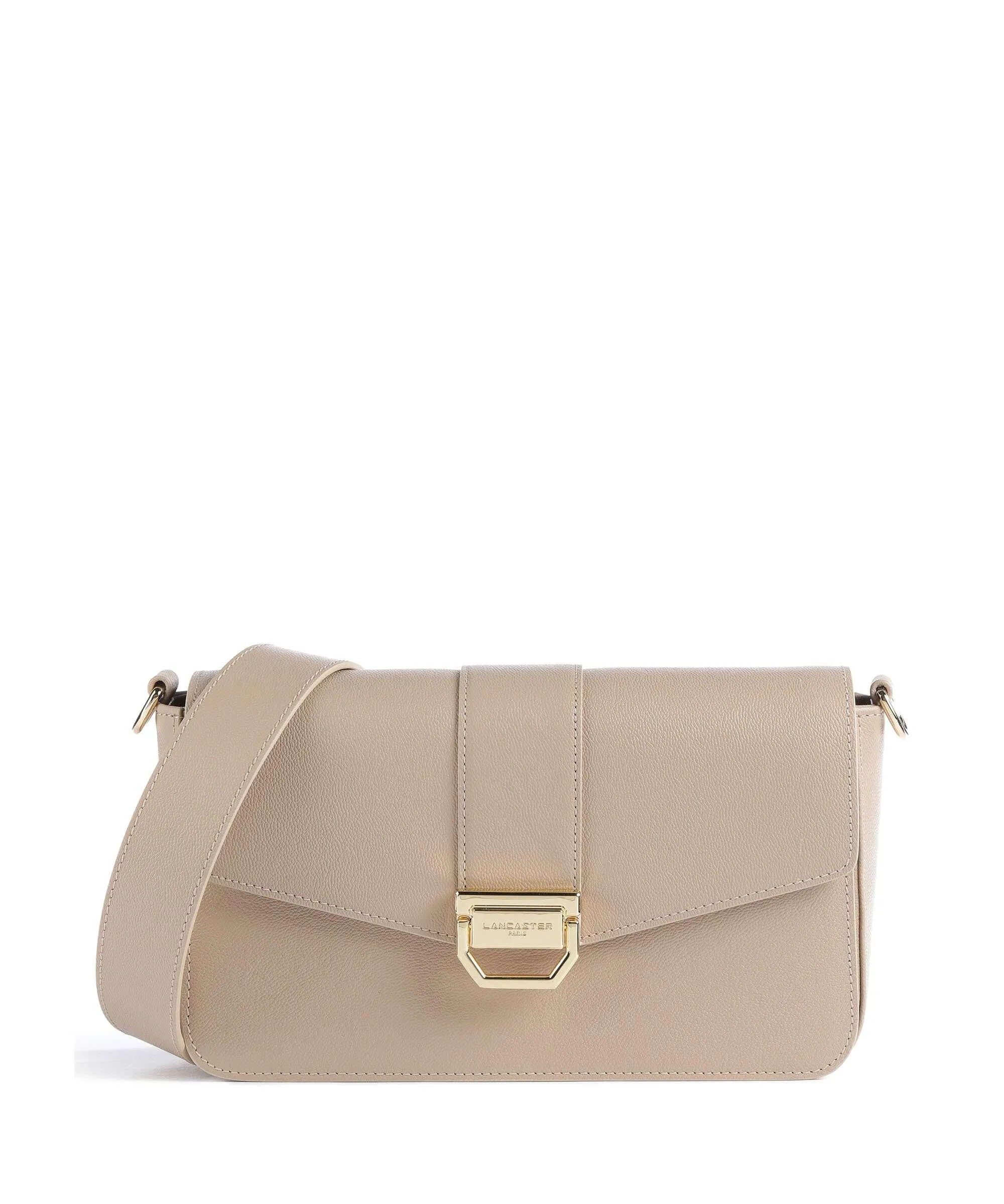  Lancaster Valor Borsa a tracolla pelle di vacchetta grana beige  