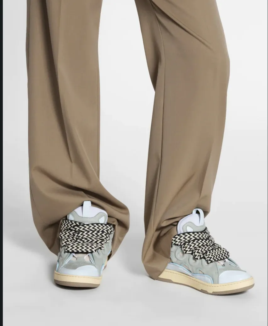 LANVIN SNEAKERS CURB IN PELLE